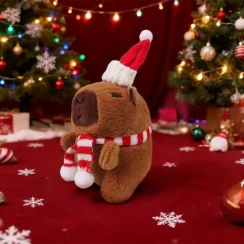 Christmas Cute Kapibala Keychain Bag Pendant Suitable For Christmas Gifts For Friends