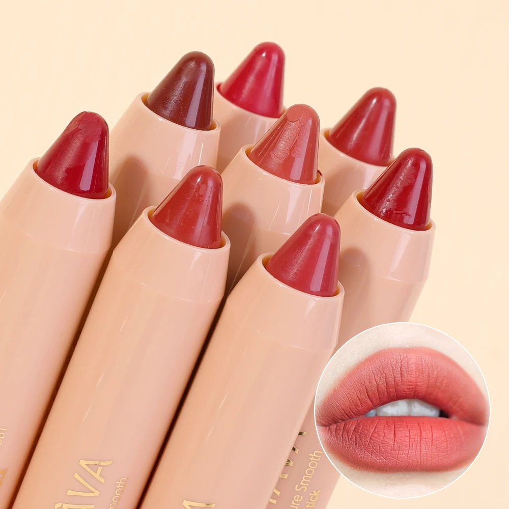 Nude Brown Lipliner Pen Waterproof Sexy Red Matte Contour Tint Lipstick Lasting Non-stick Cup Lipliner Pen Lips Makeup Cosmetic - Image 4