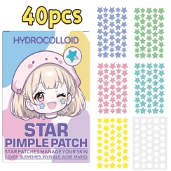 40pcs Acne Patch, Covers Pimple And Acne, Acne Pimple Patch for Covering Zits And Blemishes, Spot Stickers for Face And Skin.