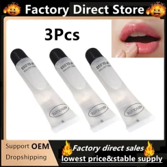Lip Gloss Lip Oil Moisturizer Plumper Long Lasting Sexy Lips Pump Transparent Volume Lip Clear Lipgloss Base Clear Lip Gloss
