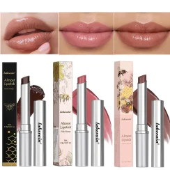 Black Honey Lipstick Long Lasting Moisturizing Natural Lip Plumper Makeup Lip Plumping Gloss Cosmetics Exfoliating for Lip