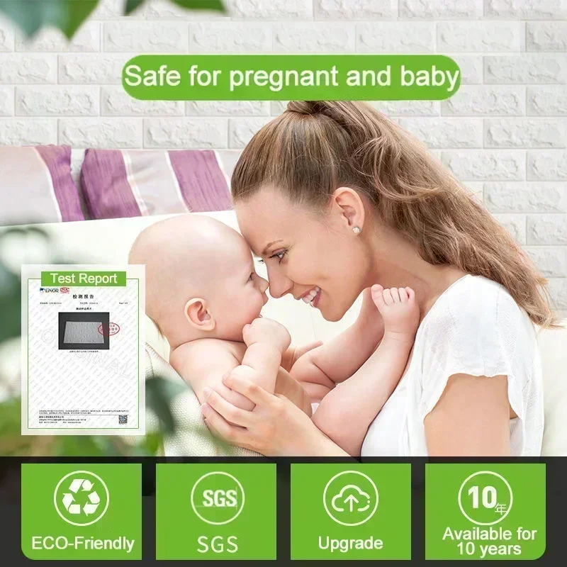 3D Linen Foam Wall Stickers Self-adhesive PVC Thickened Waterproof Background Wall Renovation Wallpaper for Bedroom Living Room - Image 5