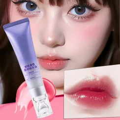 Plumping Lip Gloss Tinted Moisturizing Lipstick Nourishing Lip Plumping Gloss Lip CareEssence Make Up Color-Changing Lip Serum
