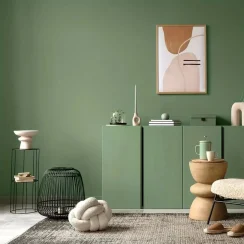 55cm Width Self-adhesive Film Green Matt Thickened Sticker Furniture Kitchen for Cupboards Tables Wall DIY Renovation Wallpaper