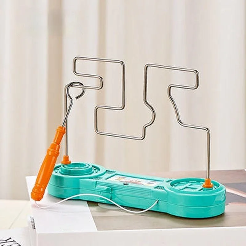 Kids Collison Electric Shock Toy Education Electric Touch Maze Game Party Funny Game Science Experiment Toys for Children Gift - Image 3