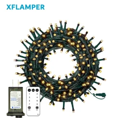 Remote 50M 500LED Fairy String Lights Waterproof Outdoor Connectable Christmas Decoration for Home Holiday Party Wedding