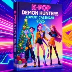 New Christmas Kpop. Demon Hunting. 24pc Advent .Calendar Surprise. Blind Boxes. For Halloween Mystery Box Gifts Toys