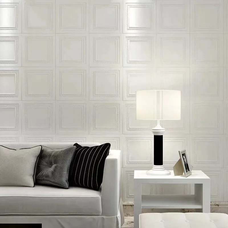 35cm*35cm 3D Waterproof Wall Stickers Peel and Stick Wallpaper Self Adhesive Wallpapers Home Decor Sheet Paper Moisture-proof - Image 3