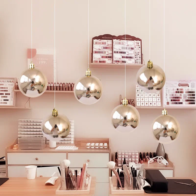 144/24Pcs Mini Christmas Balls Ornaments Red Gold Sliver Christmas Tree Balls Diy Pendant Xmas Party Decoration Gift New Year - Image 3