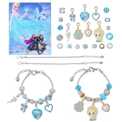 Disney Movie Frozen Inspired Advent Surprise Blind Box Creative Exquisite Elsa Princess DIY Bracelet for Girls Accessory Gifts