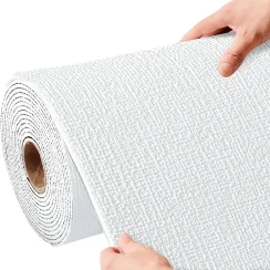 Self-Adhesive 3D Linen Foam Wall Sticker PVC Moisture-proof Wallpaper for Living Room Bedroom Bathroom dormitory Home Decoration