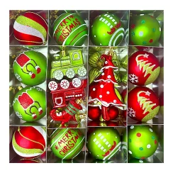 Christmas Ball Christmas Decoration Green Home Decor Christmas Tree Hanging Ornament Living Room Party Decorative Pendant Ball