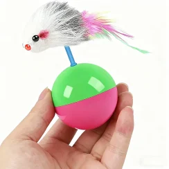 New cat toys set fun teasing cats and dogs self high interactive pet supplies mouse not tumbler play kit