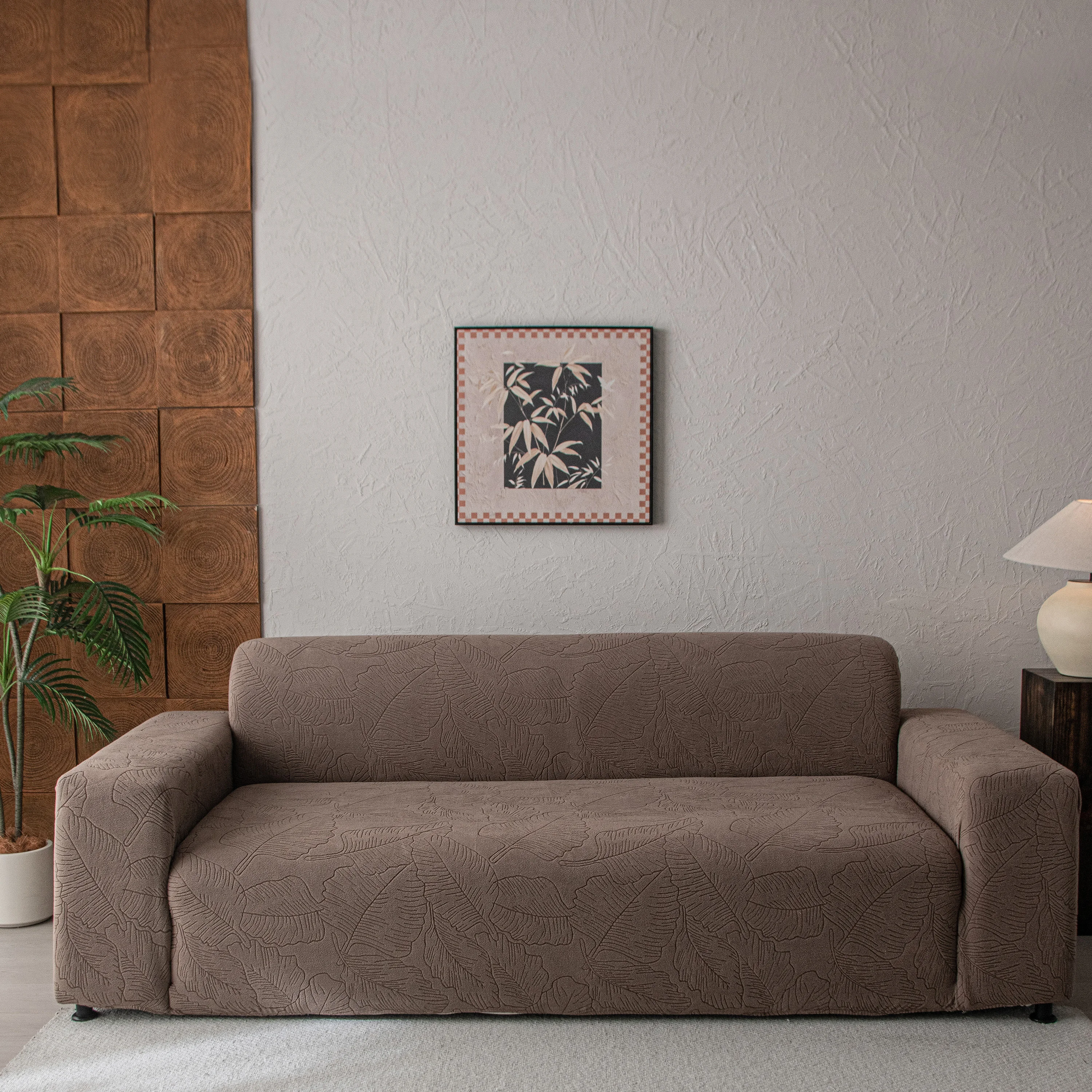 1 PC Jacquard Sofa Cover Full Coverage Elastic Sofa Cover decorate the Sofa in the living room Multiple Color Sofa Cover - Image 3