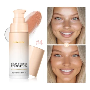 Color Changing Foundation Cream Oil-Control Matte BBCream Waterproof Concealer Liquid overage Matte Base Makeup