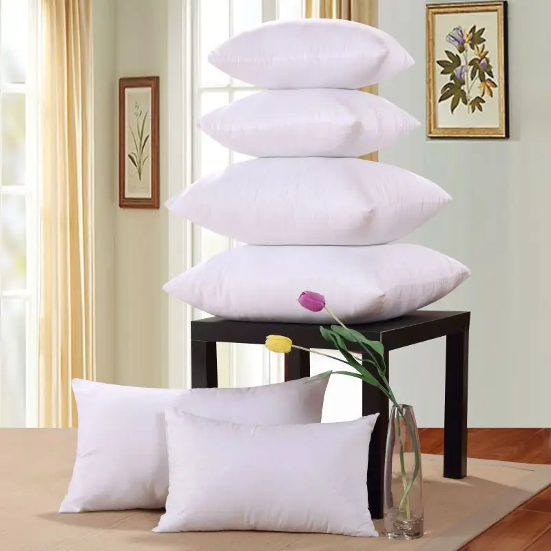 White Home Cushion Inner Filling Cotton-padded Pillow Core for Sofa Car Soft Pillow Cushion Insert Cushion Core Vacuum Packaging - Image 2