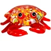 Vivid little crab Glass Figurines Handblown Glass Art Animals Collectible Sculpture Ornaments Creative Christmas Gift For Kids