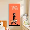 Large Size Cartoon Pattern Artwork Digital Display Wall Clock Luxurious Quartz Clock for Home Decor Living Room Bed Room Déc