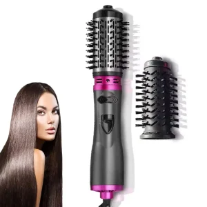 Multi-functional hair dryer, brush, salon two-in-one styling electric hair comb, straightener, hair dryer styling tool