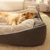 HOOPET Dogs Cats Bed Large Dog Mat Warm Pet Nest Kennel For Small Medium Large Dogs Puppy Kitten Plus Size Sleeping winter