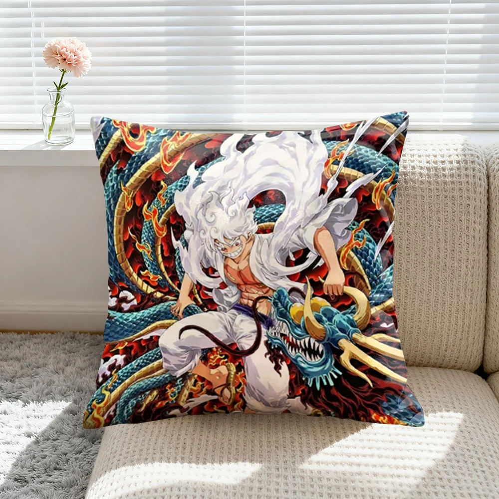 Decorative Sofa Cushions Covers 1Pc Cushion Cover Home Decor Items Gear V-lufi Ornamental Pillows for Living Room Decorating - Image 2