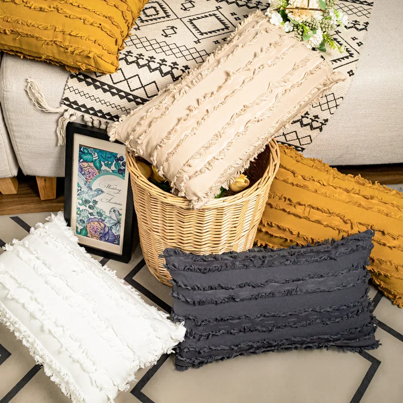 30*50 Cotton Linen Decorative Cushion Cover Soft Funda Cojin Living Room Sofa Throw Pillow Cover Home Decor Pillowcase Nordic - Image 5