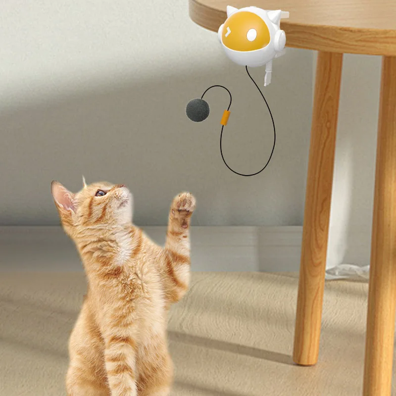 Automatic Lifting Cat Toy Ball Interactive Cat Ball Electric Lifting Pet Toy Hair Balls Self-hilarious Electric Cat Balls Toys - Image 4