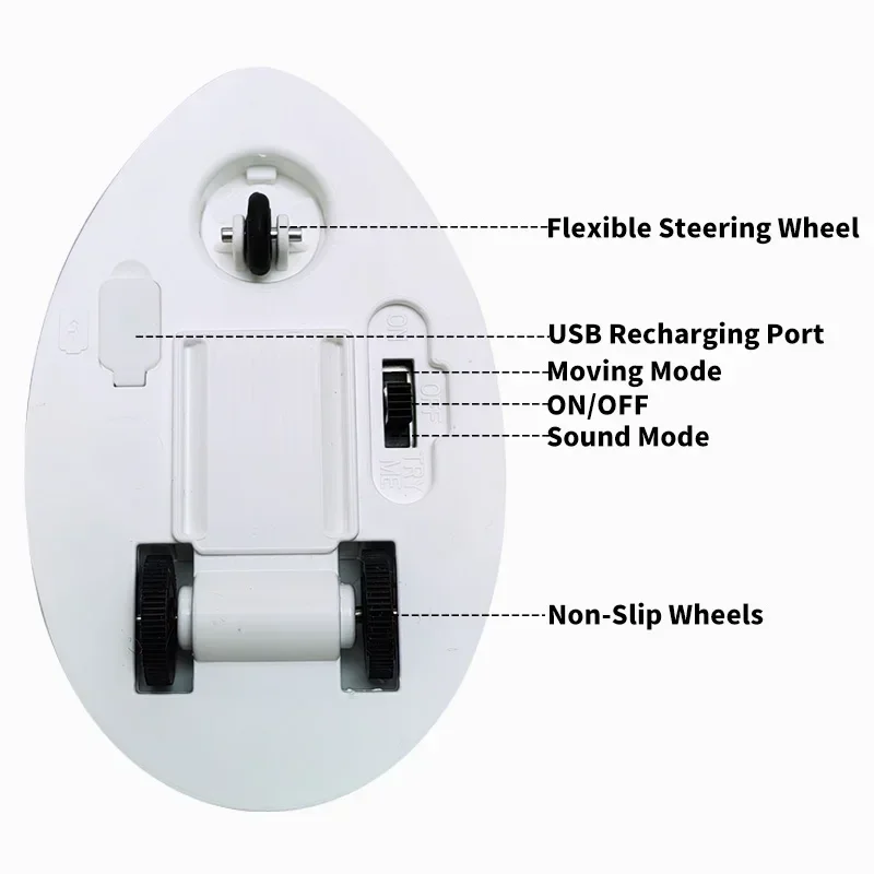 Electric Interactive Mouse Cat Toys Funny Plush Toy Smart Pet Interactive Movement Toys Fast Moving Pet Cat Accessories - Image 6