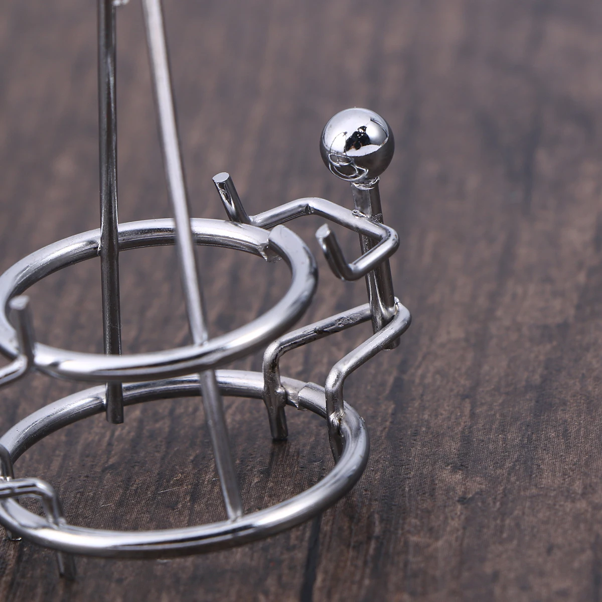 Iron Metal Balance Swinging Desktop Decorative Sculpture Science Physics Classroom Office Gift Metal Iron Figurine - Image 5