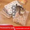 Winter Pet Blanket Dog Bed Cat Litter Puppy Bed Dog Sofa Sleeping Mat Lovely Mattress Cushion for Small & Large Dogs CWDZ01
