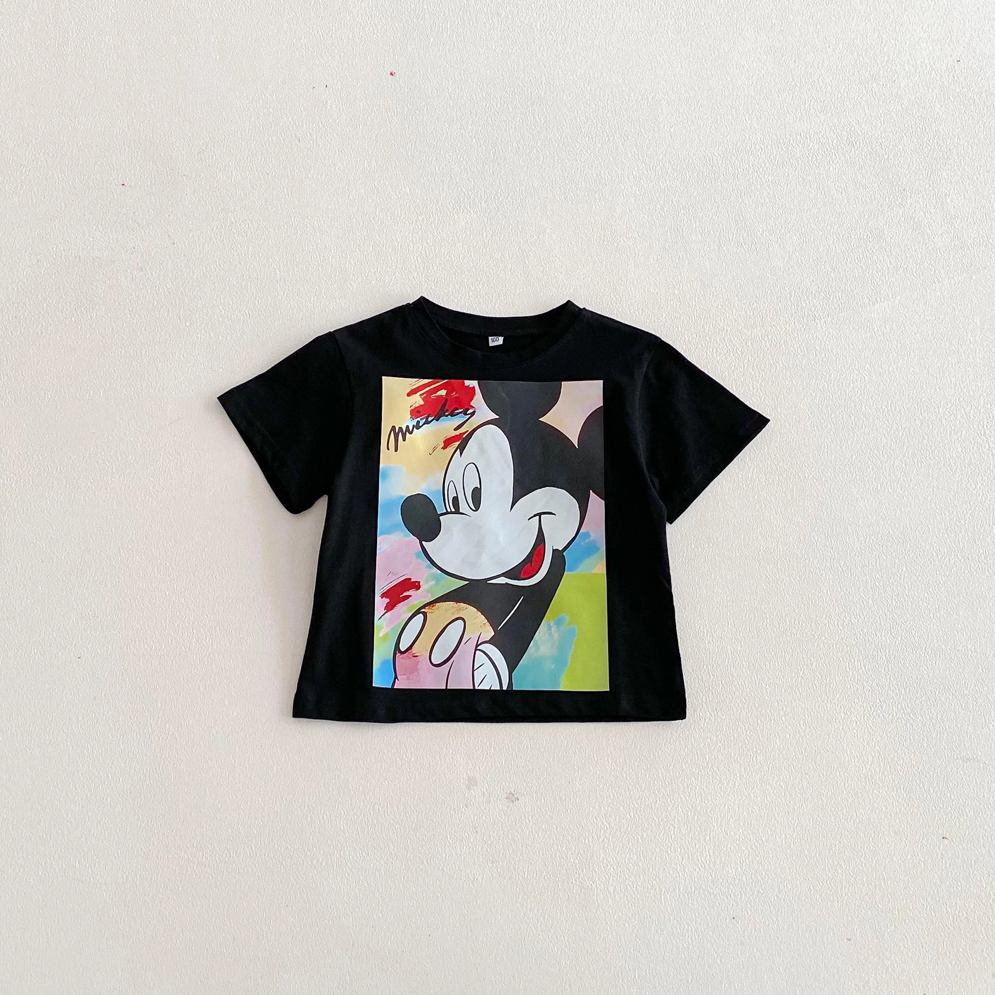 Daisy Minnie Printed Kids Summer Clothes Cartoon T-shirts Baby Girls Short Sleeved Tops Tees Children's Wear Casual T Shirt - Image 4