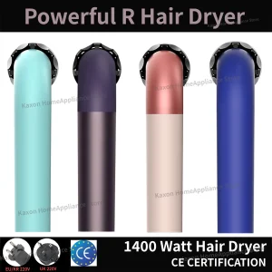 Super 1400W Ions Hair Dryer Hot&Cold Wind Temperature Control Smooth Dryer 2.7M Cord ecadora Para Cabello With Styling Diffuser