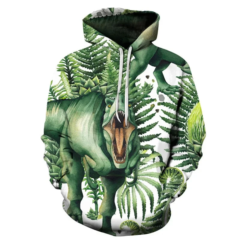 Cartoon Dinosaur 3D Printed Hoodies For Men Clothes Funny Fashion Women Sweatshirt Casual Streetwear Pullovers Y2k Tracksuit Top - Image 4