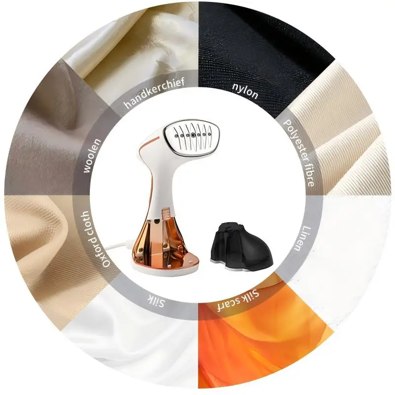 HOMEFISH 2025 Touchscreen Heatproof Handheld Hanging Steam Iron Mini Vertical Iron Brush - Image 3