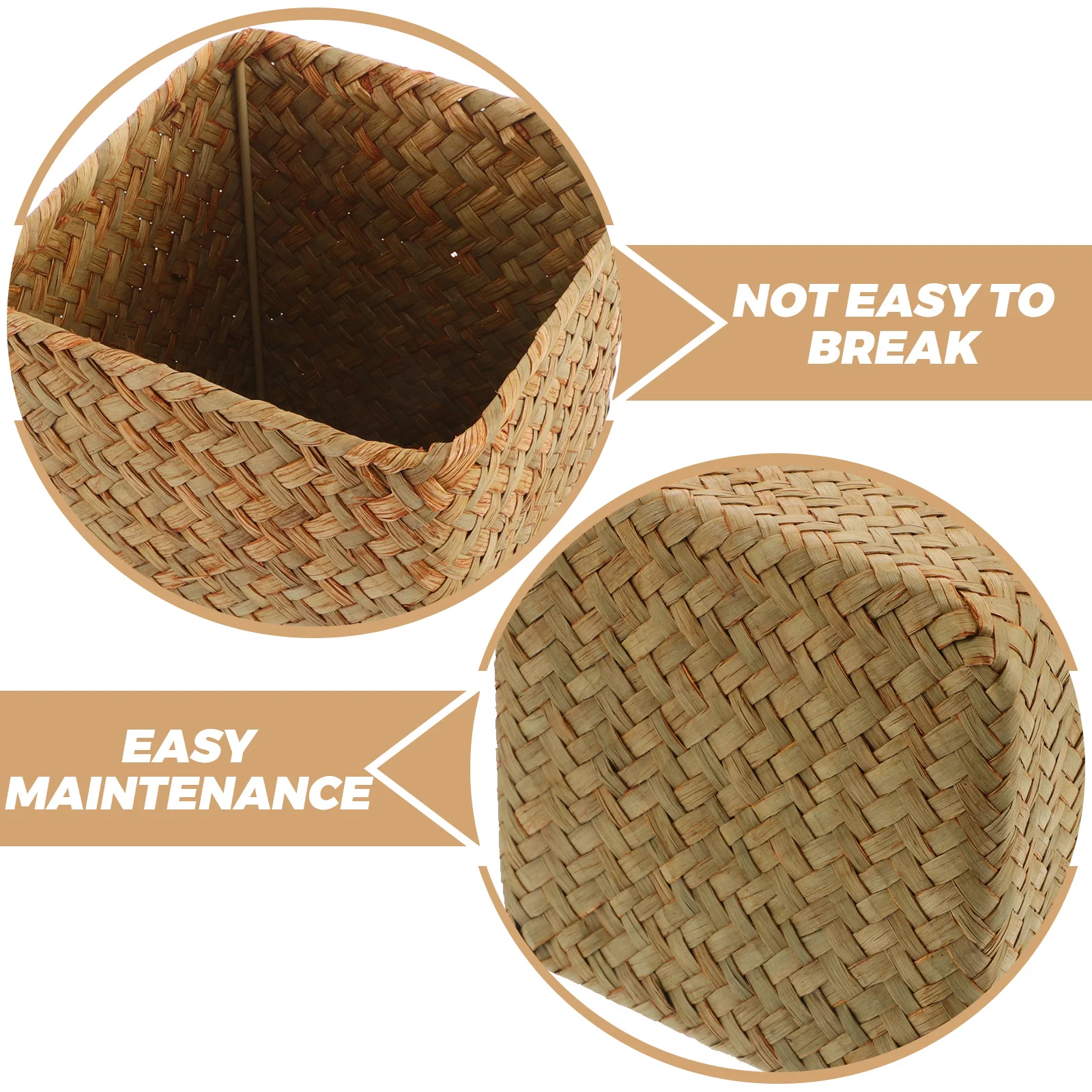 Braided Vase Home Decor Plant Basket Tall Woven Vase Flower Arrangement Pot Modern Boho Style Basket Vase Tall Decorative Vase - Image 5