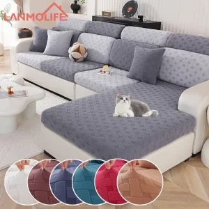 Elastic Sofa Cover Luxury Adjustable Elastic Couch Cover for Living Room Sofa Seat Cover 1 2 3 4 seat l shaped full set