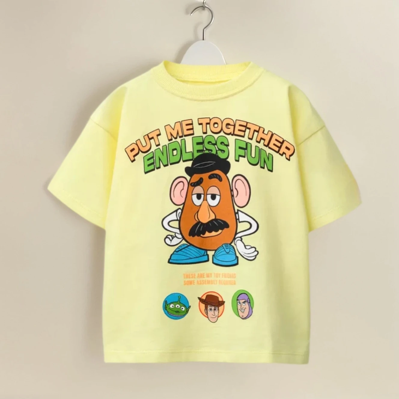 Fashionable Disney Child Clothing Stitch Toy Story Boys Girls Costume Short-Sleeved Tee Popular Toddler Summer Thin O-Neck Tops - Image 4