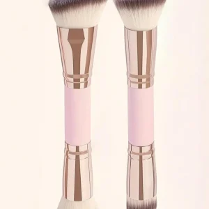 Double-Headed Foundation Brush 2 Foundation Brushes Multi-Functional Double-Headed Brush Multi-Functional Double-Headed Makeup Brush Multi-Purpose Makeup Brush Makeup Foundation Brush Contour Brush Concealer Brush