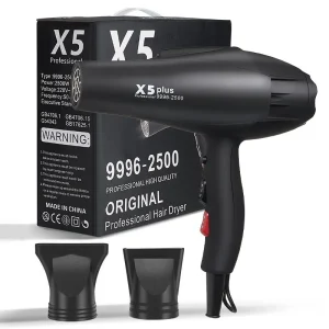 RESUXI X5 2500W High Power Hair Dryer Hair Salon Home Use Anion Electric Blow Dryer Fast Dry Hair Styling Ladies Blow Dryer