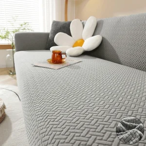 Elastic Jacquard Fabric Sofa Cover Stretch Couch Cover Sectional L Shape Sofa Slipcover Corner Case For 1/2/3/4/5 Seater Decor