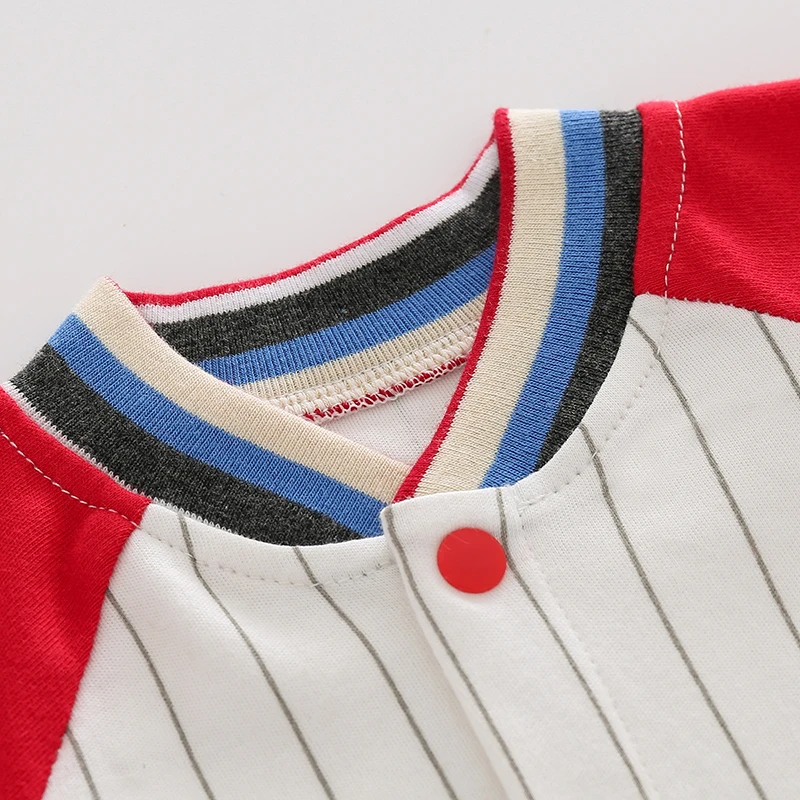 Newborn jumpsuit, summer short-sleeved harem, boy baby romper, jumpsuit, casual thin breathable trendy uniform - Image 3