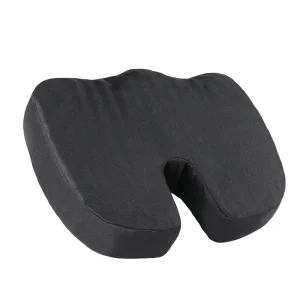 Comfortable breathable seat cushion, U-shaped design wave sponge massage cushion can relieve buttock pressure/coccyx pain