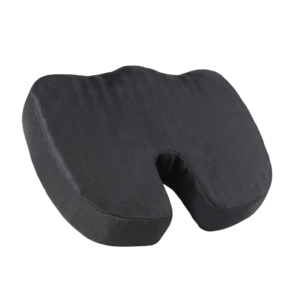 Comfortable breathable seat cushion, U-shaped design wave sponge massage cushion can relieve buttock pressure/coccyx pain