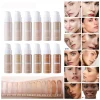 1PCS 12 Color Liquid Foundation Powder Is Light And Delicate Moisturizing High Coverage Easy To Apply And Long Lasting
