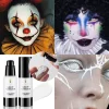 White Liquid Foundation Cosplay Face Makeup Base Long-lasting Waterproof High Coverage Concealer Foundation Makeup for Women