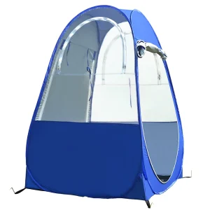Portable Outdoor Fishing Tent UV-protection Tent Pop Up Single Tent Automatic Instant Tent Rain Shading Tent Windows
