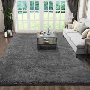 VIKAMA Modern Minimalist Plush Carpet For Soft Bedroom, Living Room, Indoor Floor Mat, Home Decoration, Children's Room Carpet