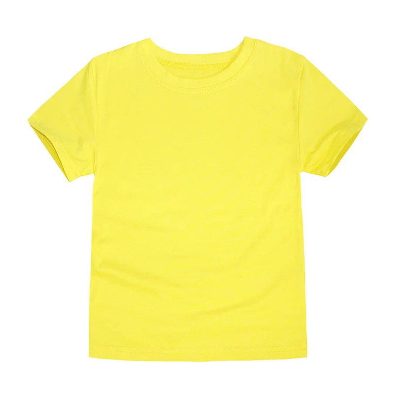 1-14T Classic White Grey Black Cotton Tshirts for Boys Summer Girls Clothes Children Short Sleeve Tops Baby Toddler Basic Tees - Image 6