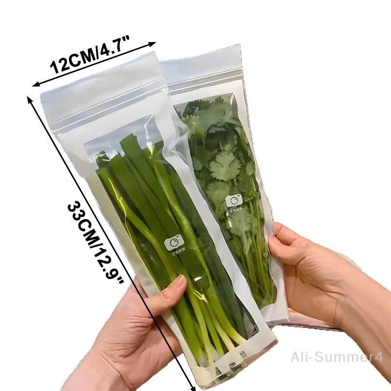 Fruits Vegetables Fresh-keep Bags Reusable Refrigerator Storage Bags Thickened Leakproof Containers Kitchen Sealed Packaging Bag - Image 6