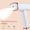 Steamer for Clothes 1000W Powerful Foldable Handheld Garment Steamer for Clothes and Fabrics 120ml Large Capacity Water Tank